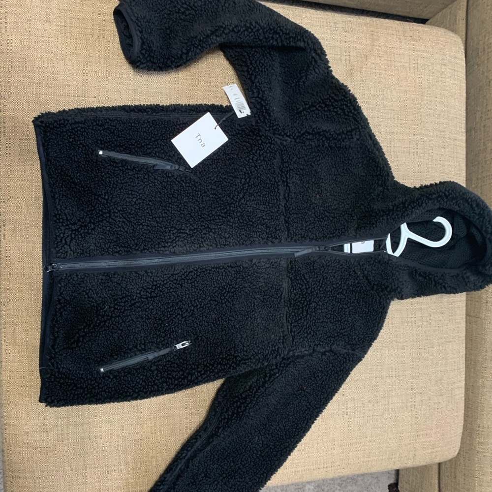 TNA sherpa hoodie